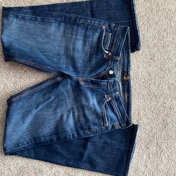 7 For All Mankind Denim - 7 for all mankind jeans flyby size 28.